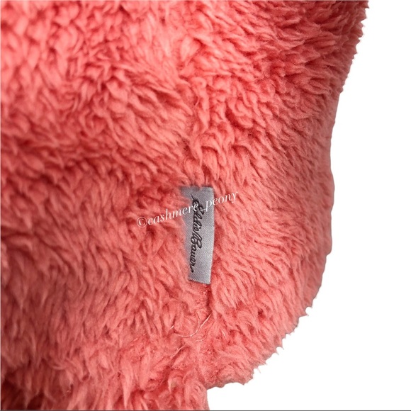 Eddie Bauer Salmon Quest Plush 1/4 Zip Sherpa Jacket Medium - Picture 10 of 10